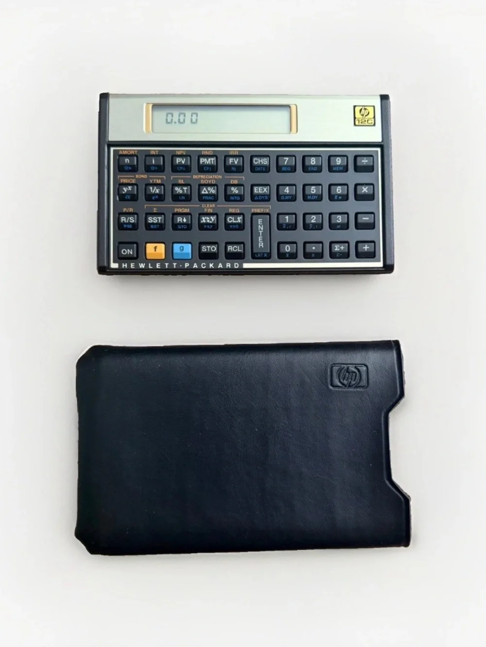 Vintage Hewlett Packard HP 12C Financial Calculator